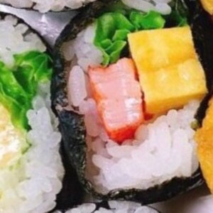 カニかま手巻き寿司